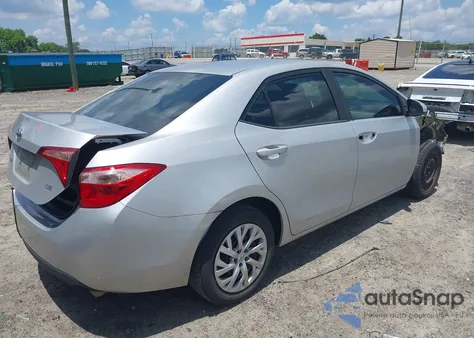 2018 Toyota Corolla Le from USA, damaged, VIN 5YFBURHE1JP781670